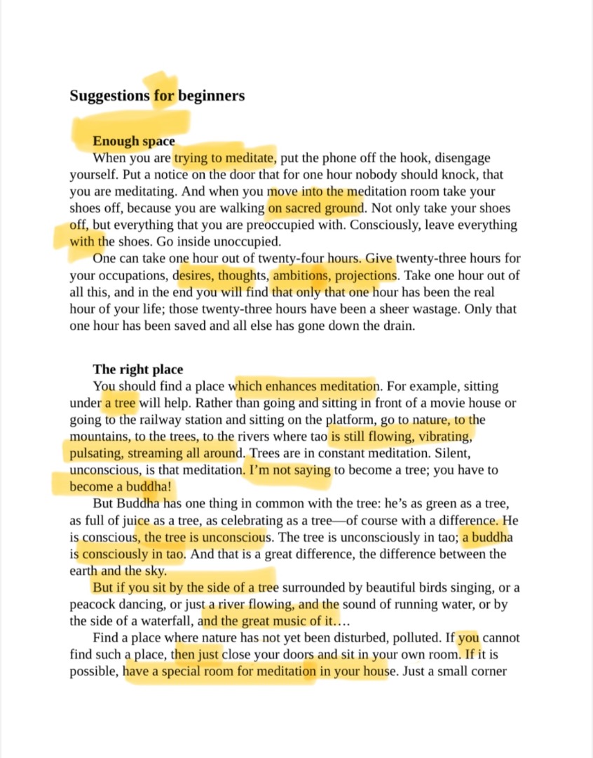 Blackout poetry on a tree.